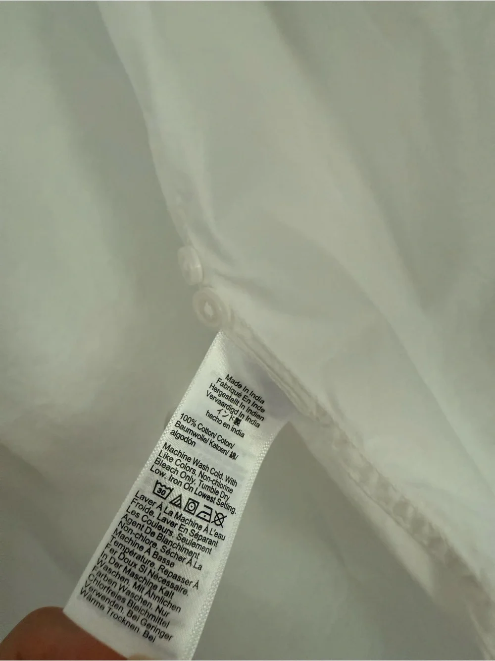 J. Crew Étienne White Oversized Button-Down Shirt